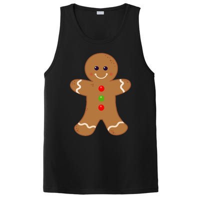 Gingerbread Man Christmas Cookie Baking Holiday PosiCharge Competitor Tank