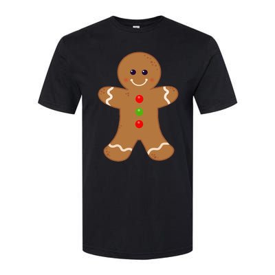 Gingerbread Man Christmas Cookie Baking Holiday Softstyle® CVC T-Shirt