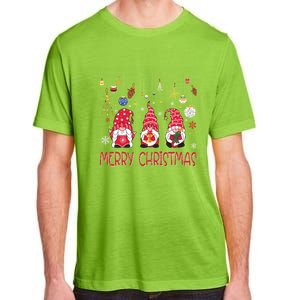 Gnomies Merry Christmas Family Christmas Gnome Meaningful Gift Adult ChromaSoft Performance T-Shirt