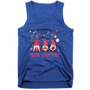 Gnomies Merry Christmas Family Christmas Gnome Meaningful Gift Tank Top