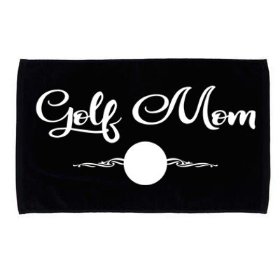 Golf Mom Cute Gift Golfing Mother Gift Microfiber Hand Towel