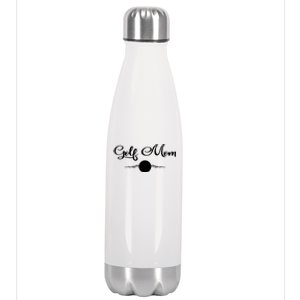 Golf Mom Cute Gift Golfing Mother Gift Stainless Steel Insulated Water Bottle