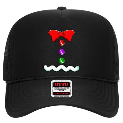 Gingerbread Man Costume Novelty Christmas Trucker Hat