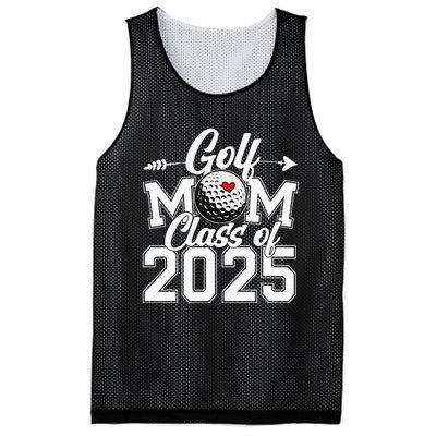 Golf Mom Class Of 2025 Graduation Senior Sport Fan Mama Mesh Reversible Basketball Jersey Tank