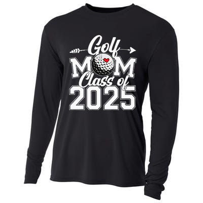 Golf Mom Class Of 2025 Graduation Senior Sport Fan Mama Cooling Performance Long Sleeve Crew