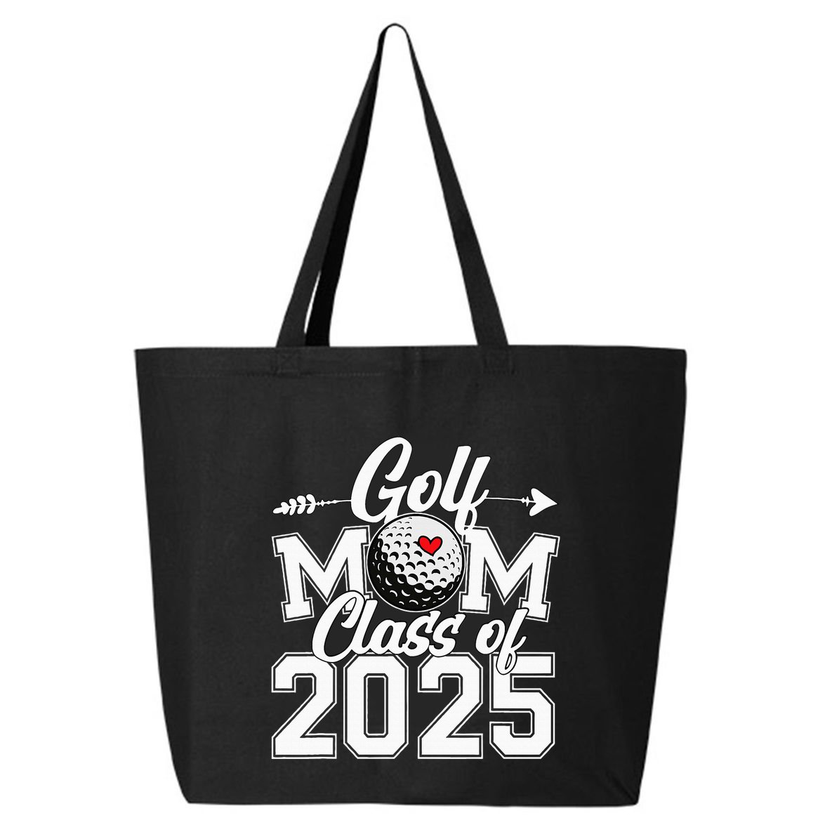 Golf Mom Class Of 2025 Graduation Senior Sport Fan Mama 25L Jumbo Tote