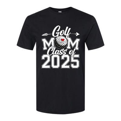 Golf Mom Class Of 2025 Graduation Senior Sport Fan Mama Softstyle CVC T-Shirt