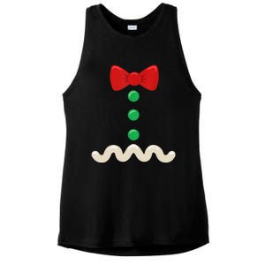 Gingerbread Man Costume Christmas Women Xmas Funny Ladies PosiCharge Tri-Blend Wicking Tank