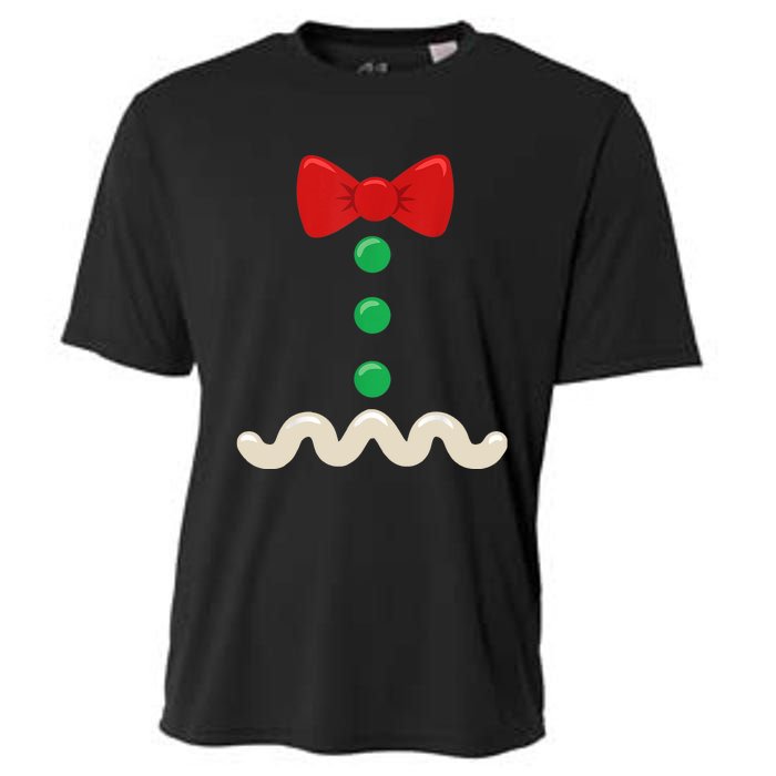 Gingerbread Man Costume Christmas Women Xmas Funny Cooling Performance Crew T-Shirt