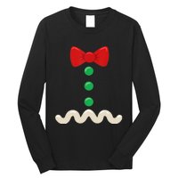 Gingerbread Man Costume Christmas Women Xmas Funny Long Sleeve Shirt