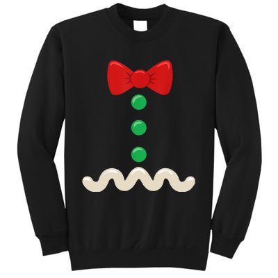 Gingerbread Man Costume Christmas Women Xmas Funny Sweatshirt