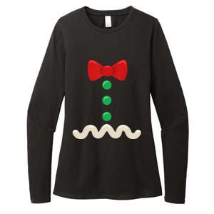 Gingerbread Man Costume Christmas Women Xmas Funny Womens CVC Long Sleeve Shirt