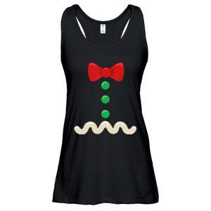 Gingerbread Man Costume Christmas Women Xmas Funny Ladies Essential Flowy Tank