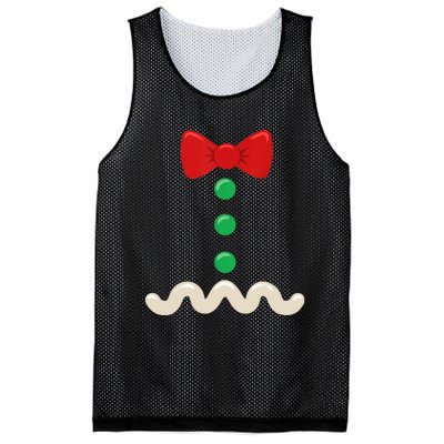 Gingerbread Man Costume Christmas Women Xmas Funny Mesh Reversible Basketball Jersey Tank