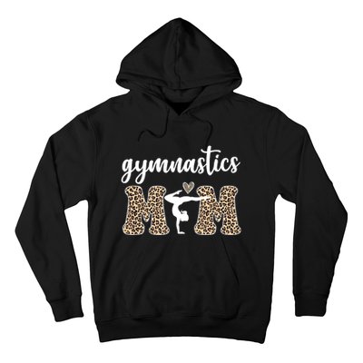 Gymnastics Mom Cute Leopard Mother's Day Gymnast Girl Boy Tank Top Hoodie