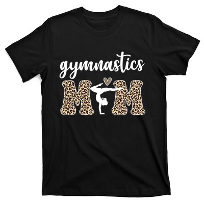 Gymnastics Mom Cute Leopard Mother's Day Gymnast Girl Boy Tank Top T-Shirt