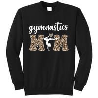 Gymnastics Mom Cute Leopard Mother's Day Gymnast Girl Boy Tank Top Tall Sweatshirt