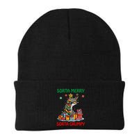 Grumpy Merry Catmas Sorta Merry Sort Grumpy Knit Cap Winter Beanie