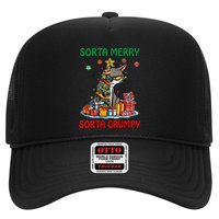 Grumpy Merry Catmas Sorta Merry Sort Grumpy Trucker Hat