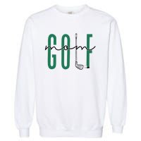 Golf Mom Crewneck Mothers Day Master Golf Women Garment-Dyed Sweatshirt