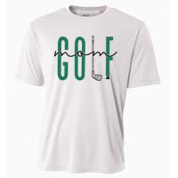 Golf Mom Crewneck Mothers Day Master Golf Women Cooling Performance Crew T-Shirt