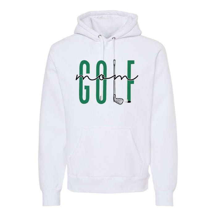 Golf Mom Crewneck Mothers Day Master Golf Women Premium Hoodie