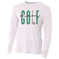 Golf Mom Crewneck Mothers Day Master Golf Women Cooling Performance Long Sleeve Crew