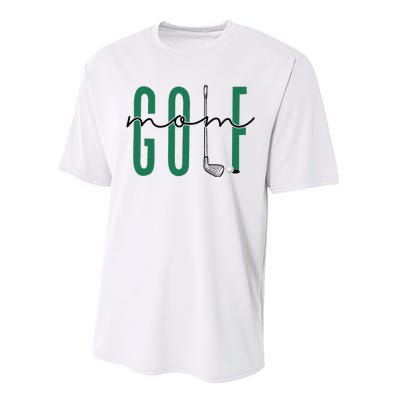 Golf Mom Crewneck Mothers Day Master Golf Women Performance Sprint T-Shirt