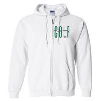 Golf Mom Crewneck Mothers Day Master Golf Women Full Zip Hoodie