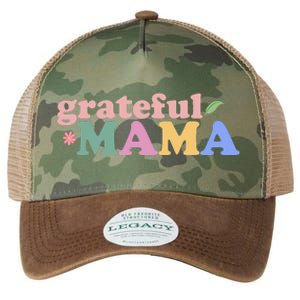 Grateful Mama Cute Mother's Day Gift Legacy Tie Dye Trucker Hat