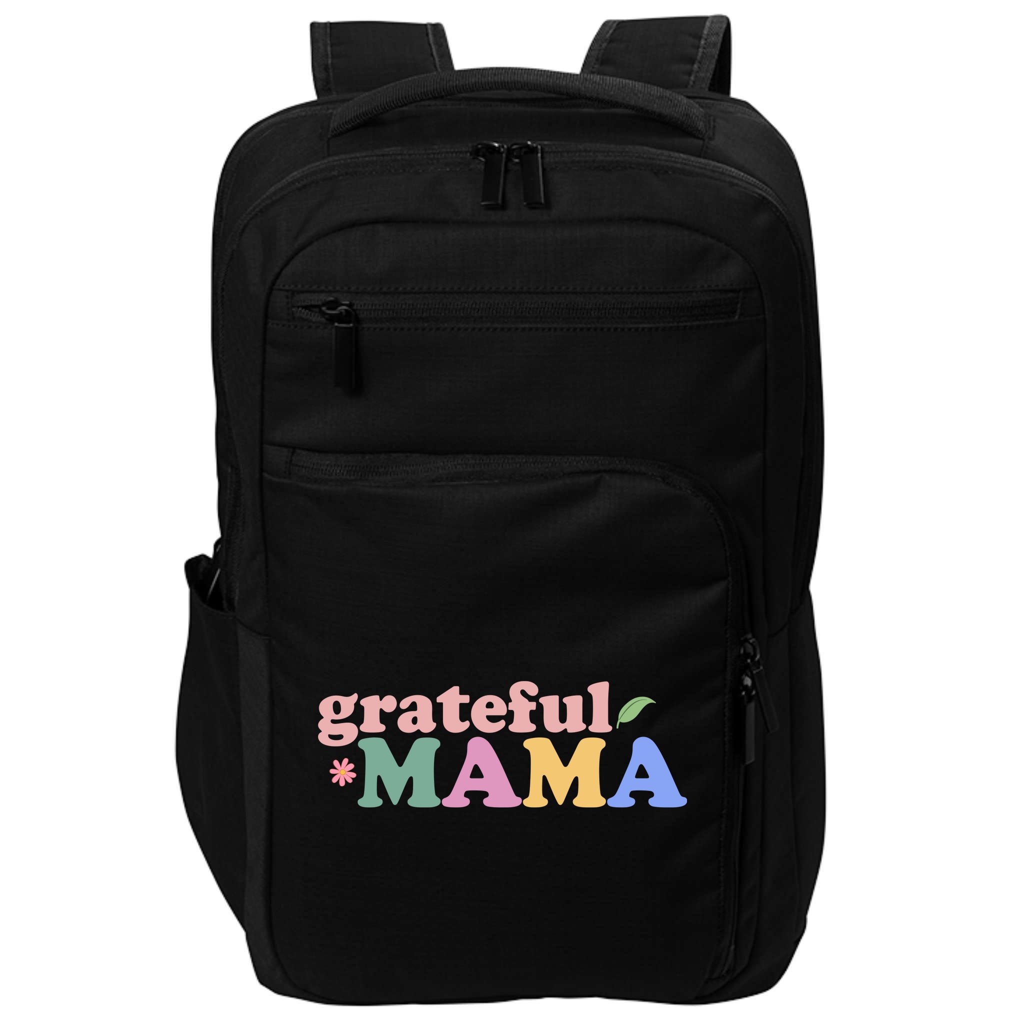 Grateful Mama Cute Mother's Day Gift Impact Tech Backpack