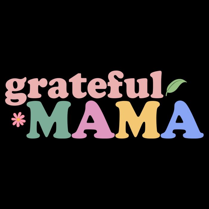 Grateful Mama Cute Mother's Day Gift Backpack