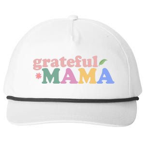 Grateful Mama Cute Mother's Day Gift Snapback Five-Panel Rope Hat