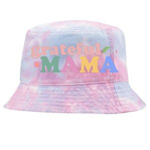 Grateful Mama Cute Mother's Day Gift Tie-Dyed Bucket Hat