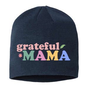 Grateful Mama Cute Mother's Day Gift Sustainable Beanie