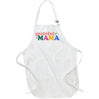 Grateful Mama Cute Mother's Day Gift Full-Length Apron With Pockets