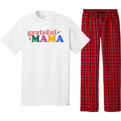 Grateful Mama Cute Mother's Day Gift Pajama Set