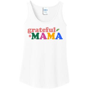 Grateful Mama Cute Mother's Day Gift Ladies Essential Tank