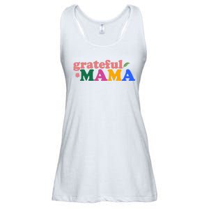 Grateful Mama Cute Mother's Day Gift Ladies Essential Flowy Tank