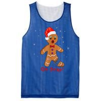 Gingerbread Man Cookie X Mas Oh Snap Funny Cute Christmas Mesh Reversible Basketball Jersey Tank