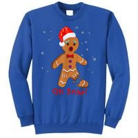 Gingerbread Man Cookie X Mas Oh Snap Funny Cute Christmas Tall Sweatshirt