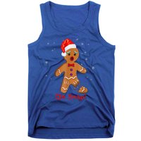 Gingerbread Man Cookie X Mas Oh Snap Funny Cute Christmas Tank Top