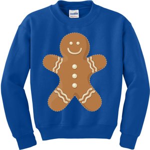 Gingerbread Man Cookie Biscuit Funny Food Christmas Gifts Kids Sweatshirt