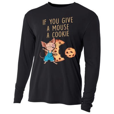 Give Mouse Cookie Cooling Performance Long Sleeve Crew