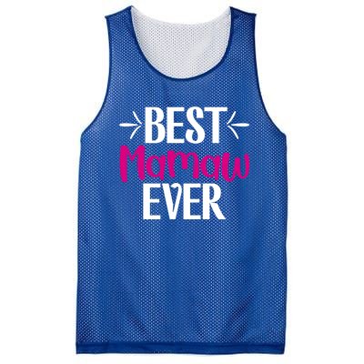 Grandma Mothers Day Gift For Best Mamaw Ever Design Gift Mesh Reversible Basketball Jersey Tank