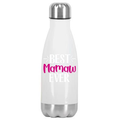 Grandma Mothers Day Gift For Best Mamaw Ever Design Gift Stainless Steel Insulated Water Bottle