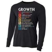 Growth Mindset Definition Motivational Quote Inspiration Cooling Performance Long Sleeve Crew