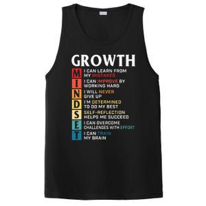 Growth Mindset Definition Motivational Quote Inspiration PosiCharge Competitor Tank