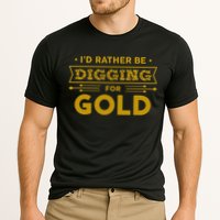 Gold Miner Digger Prospecting Treasure Hunting Cooling Performance Crew T-Shirt