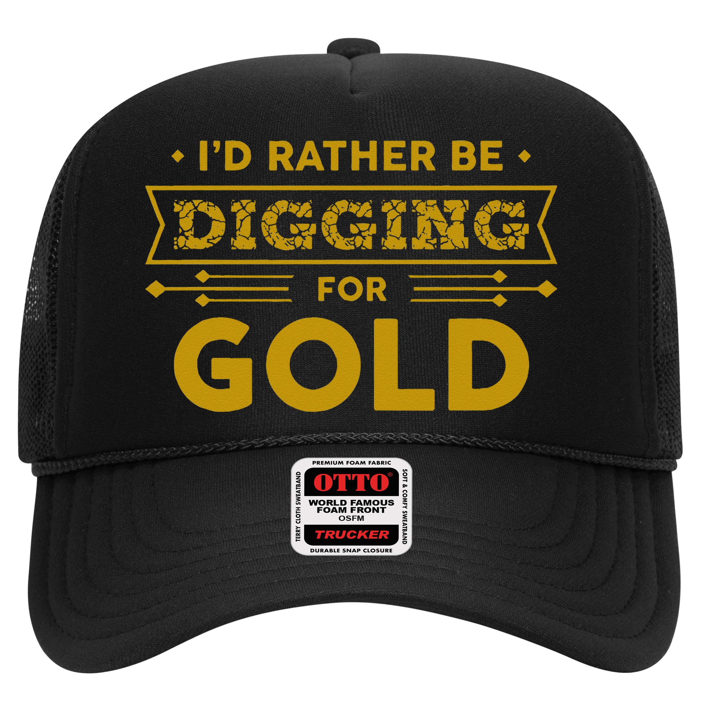 Gold Miner Digger Prospecting Treasure Hunting Hat